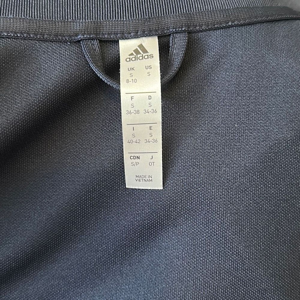 Adidas Women's AFS Tiro Track Jacket Dark Navy Small - Picture 10 of 10